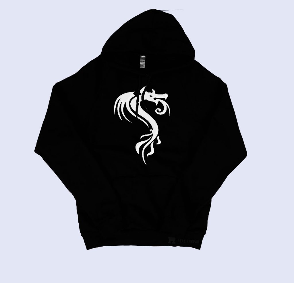 Dragon Logo Hoodie Smoke A Lot Records